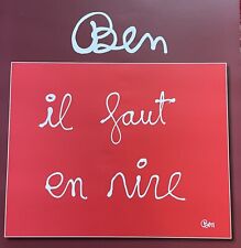 Ben vautier faut d'occasion  Albi