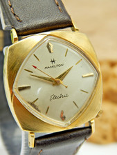 Vintage 1964 Hamilton Electric Summit II 10KT relógio folheado a ouro amarelo cal 505 comprar usado  Enviando para Brazil