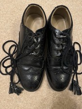 Black leather ghillie for sale  MANCHESTER