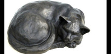 Bronze cat sculpture for sale  BOURNEMOUTH