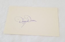 Cartão de índice DIZZY DEAN autografado 3x5 comprar usado  Enviando para Brazil