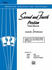 2nd and 4th Position String Builder: Viola (Belwin Course for Strings) by Apple comprar usado  Enviando para Brazil