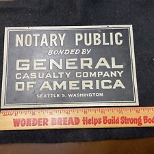 1920 notary public for sale  Bremerton