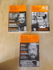 Lot revue mondes d'occasion  Breteuil