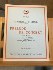 Pierné prélude concert d'occasion  Rennes-
