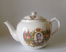 Teapot coronation edward for sale  WORCESTER