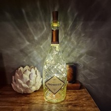 Prosecco bottle lamp for sale  BIDEFORD