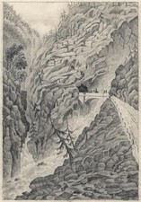 Figures mountain scene for sale  UK