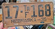 Nebraska license plate for sale  Mountain Grove