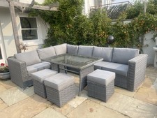 Rattan garden corner for sale  FOWEY