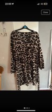 Leopard print belted for sale  LLANDRINDOD WELLS