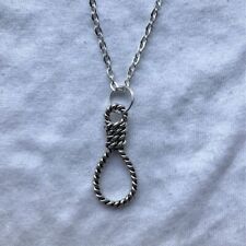 Hangmans noose silver for sale  SALFORD