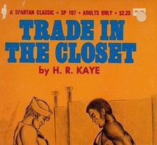 1973 -TRADE IN CLOSET- Spartan Classic SP 107 Vintage GAY Sleaze Paperback Book comprar usado  Enviando para Brazil