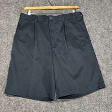 Usado, Bermuda de golfe Nike masculina 34 azul plissada bolsos frontais logotipo zíper ajuste mosca seca comprar usado  Enviando para Brazil