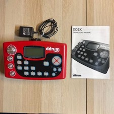 Módulo de som eletrônico de bateria ddrum DD3X usado com adaptador comprar usado  Enviando para Brazil
