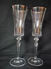 Silver rimmed champagne for sale  Niagara Falls