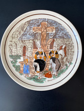 Assiette décor signé d'occasion  Laon