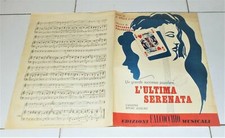 Spartito ultima serenata usato Spartito ultima serenata usato  Settimo Torinese