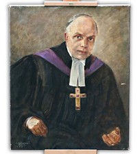Ursula Kükenthal-Bobrik (1899 (1899-1996) - Portrait Of A Bishop, Oil On Canvas na sprzedaż  PL