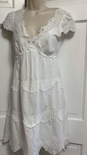 Bcbgmaxazria dress white for sale  Andover