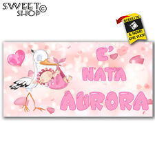 Striscione banner nascita usato  Viu