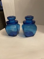 Blue apothecary canister for sale  Rapid City
