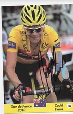 Cyclisme autographe cadel d'occasion  France