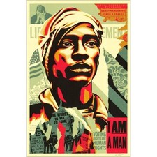 Shepard fairey sérigraphie d'occasion  France