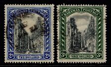 BAHAMAS 1921-29 ESCADA 2s e 3s, SG 113/114, CDS USADOS. GATO. £ 95, usado comprar usado  Enviando para Brazil