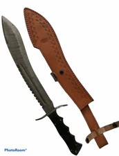 Custom damascus kukri for sale  Glendale