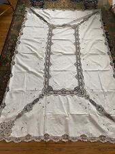 Nappe ancienne dentelle d'occasion  Audun-le-Tiche