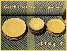 Geschirrset service teilig gebraucht kaufen  Dortmund