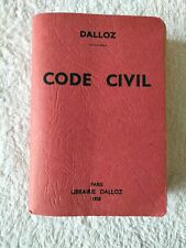 Code civil dalloz d'occasion  Marsac-sur-l'Isle