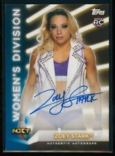 Zoey Stark 2021 Topps WWE Women's Division Roster Blue #A-ZS Rookie Auto RC /25 comprar usado  Enviando para Brazil