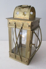 Vintage brass lantern for sale  PONTEFRACT