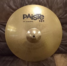 Paiste 101 crash for sale  LEICESTER