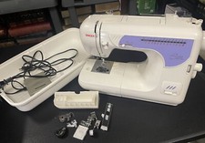 Máquina de costura Singer roxa controle de potência ideal 2638, com estojo de transporte, boa!, usado comprar usado  Enviando para Brazil