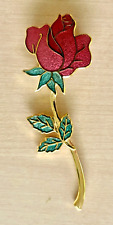 Cloisonne red rose for sale  UK