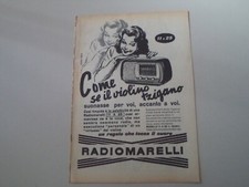 Advertising pubblicità 1950 usato  Salerno