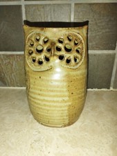Vase chouette céramique d'occasion  Sainte-Colombe