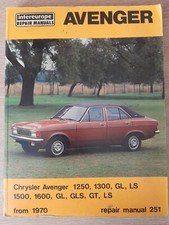 Hillman chrysler avenger for sale  KIRKCALDY