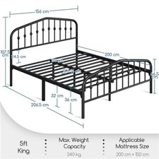 King metal platform for sale  IPSWICH