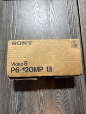 9 Sony Metal MP Video 8 NTSC 120 P6-120MP Novo Cassete, usado comprar usado  Enviando para Brazil