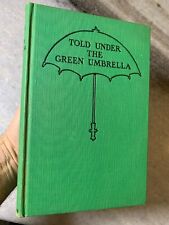 Usado, Antique Vintage Canvas Book TOLD UNDER THE GREEN UMBRELLA Kids Childerns Stories segunda mano  Embacar hacia Argentina