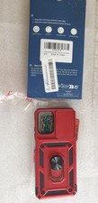 Capa protetora de telefone com suporte para Motorola Moto G 5G (2024) - Vermelha comprar usado  Enviando para Brazil