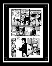 Arte de produção rara Steve Dilion Preacher #7 Pg 22 monótona, usado comprar usado  Enviando para Brazil