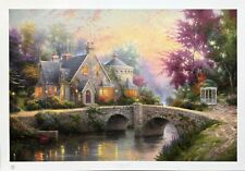 Thomas kinkade lamplight usato  Spedire a Italy