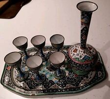 Persian minakari enameled for sale  HORSHAM