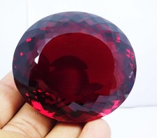 ENORME CERTIFICADO 608 quilates corte oval natural topázio vermelho pedra preciosa solta brasileira comprar usado  Enviando para Brazil