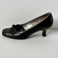Gabor black leather for sale  LEEDS